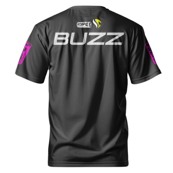 Tshirt Hype BUZZ Noir – Image 2