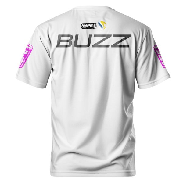 Tshirt Hype BUZZ Blanc – Image 2